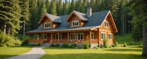 La maison canadienne en bois : l’alliance parfaite de la nature et du confort